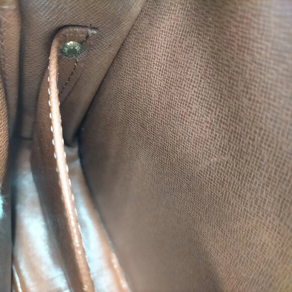 Authentic Louis Vuitton Cartouchiere MM Brown Monogram Shoulder Bag mn630-112725 - Picture 11 of 16